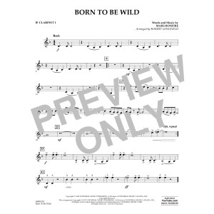Born to Be Wild - Bb Clarinet 1